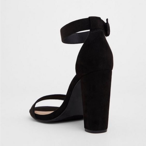 SOLD NWOT Torrid Two Strap Tapered Heel Sandal - Picture 3 of 4